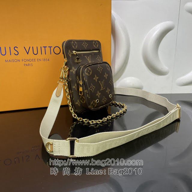 Louis Vuitton新款包包 M80746 路易威登Utility Phone Pocket手机包 LV小挎包  ydh4163